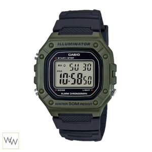 CASIO: W-218H-3AV